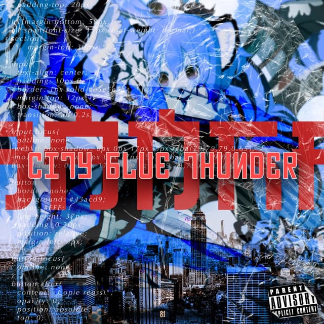 Cover Image of release - City Blue Thunder