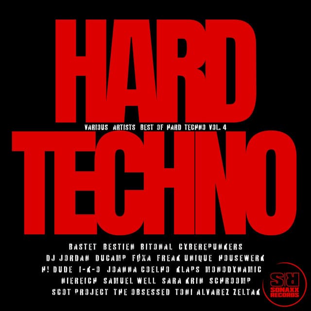 Cover Image of release - Best of Hard Techno, Vol. 4