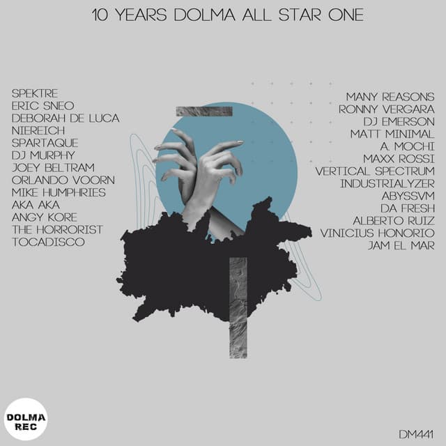 Cover Image of release - 10 Years Dolma with ALL STARS 1