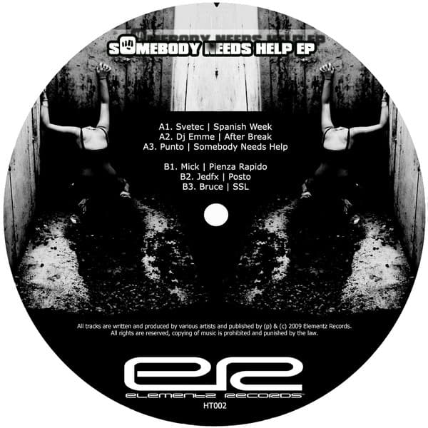 Cover Image of release - Somebody Needs Help EP