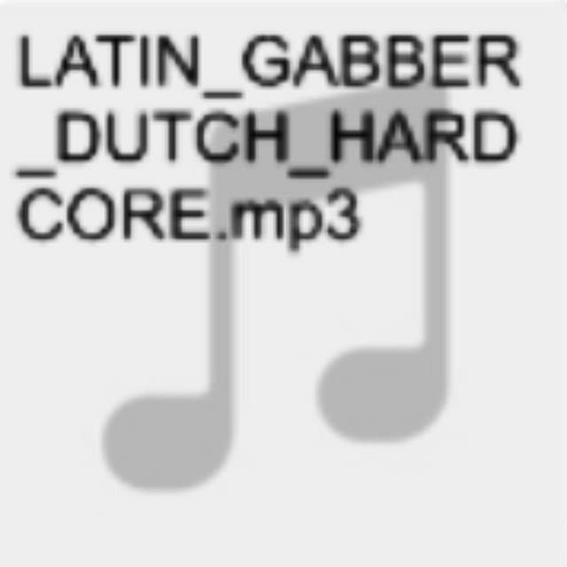 Cover Image of release - Latin Gabber