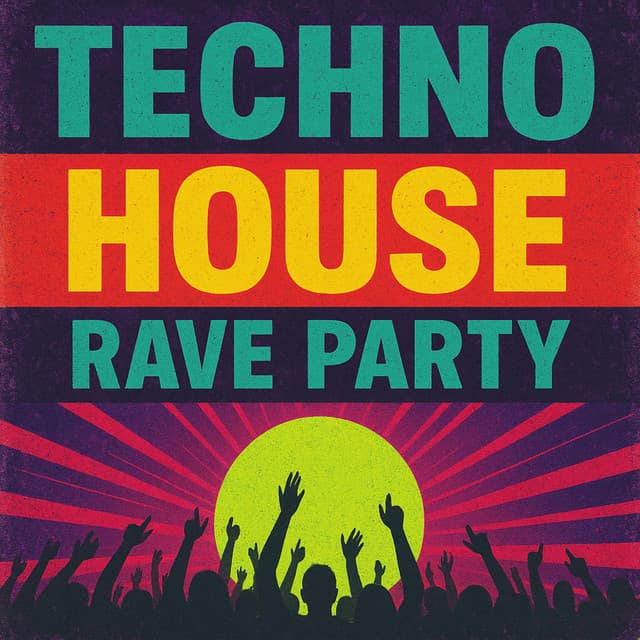 Cover Image of release - TECHNO HOUSE RAVE PARTY