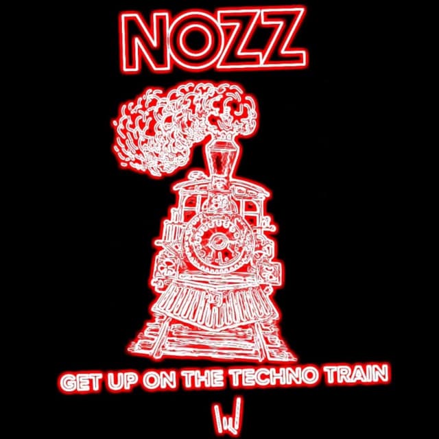 Cover Image of release - Get Up On The Techno Train
