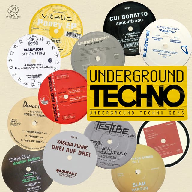 Cover Image of release - Underground : Techno