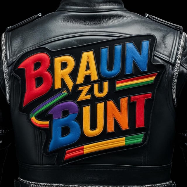 Image of BRAUN ZU BUNT