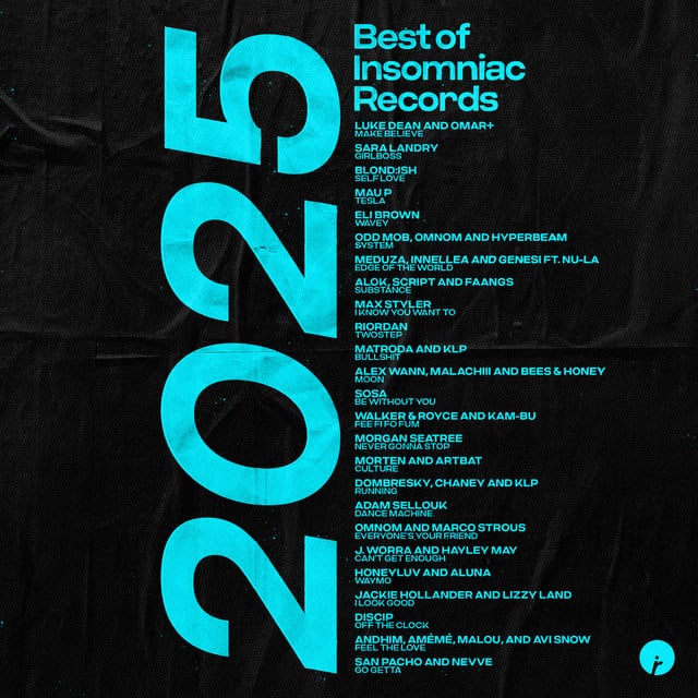 Image of Best Of Insomniac Records: 2025