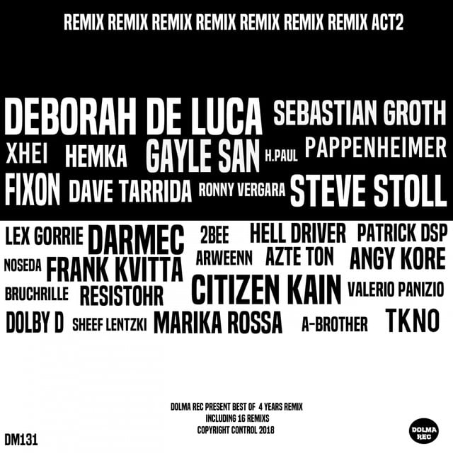 Image of Dolma 4 Years The Remix Act 2