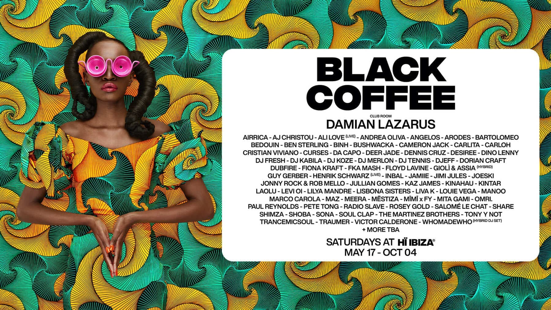 Black Coffee - Hï Ibiza Residency