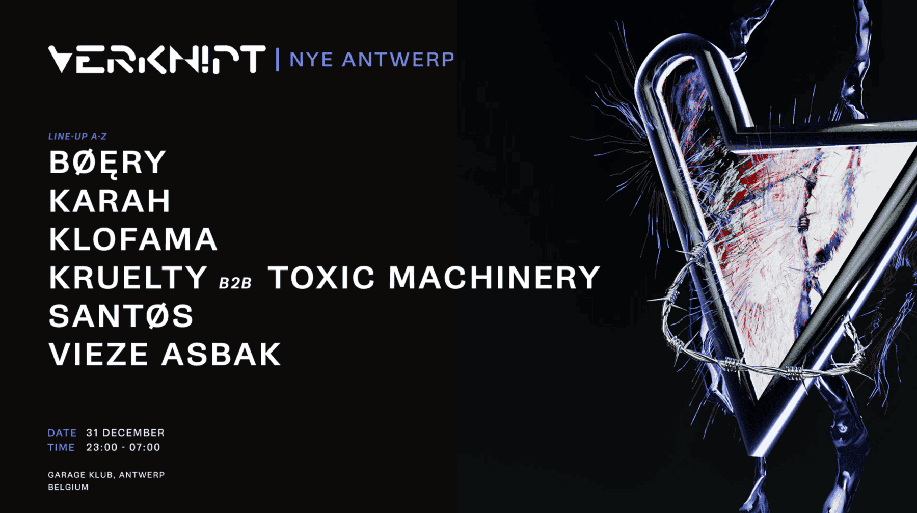 VERKNIPT NYE Antwerp