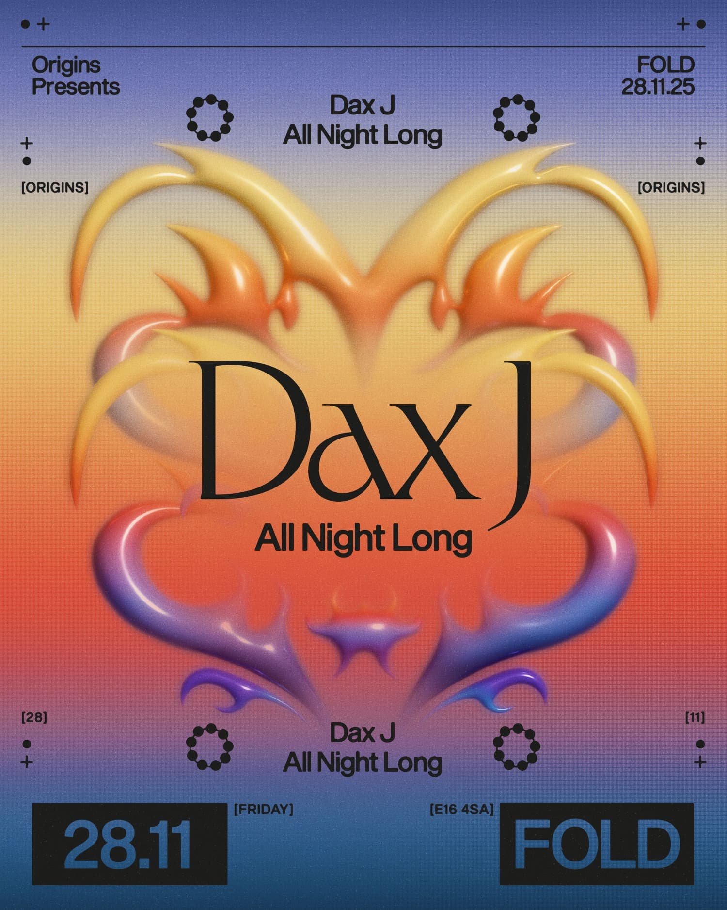 Dax J All Night Long FOLD London