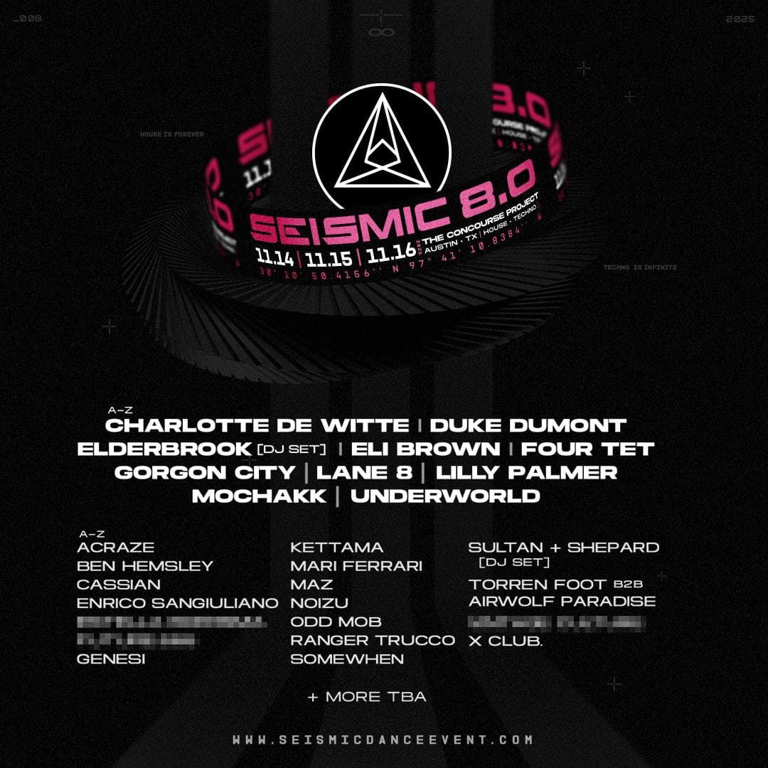Seismic Dance Event 8.0