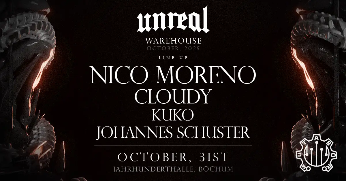Unreal x Mutabor pres: Next Warehouse Rave (Bochum)