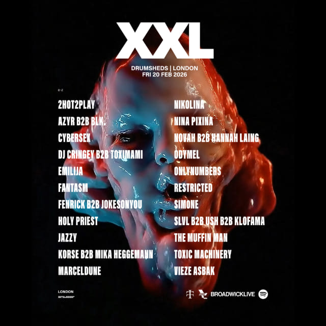 XXL London - 20 February 2026 @ Drumsheds cover image