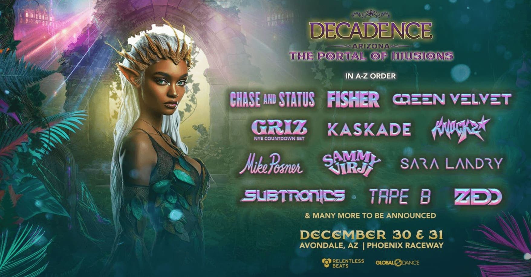 Decadence Arizona NYE 2026