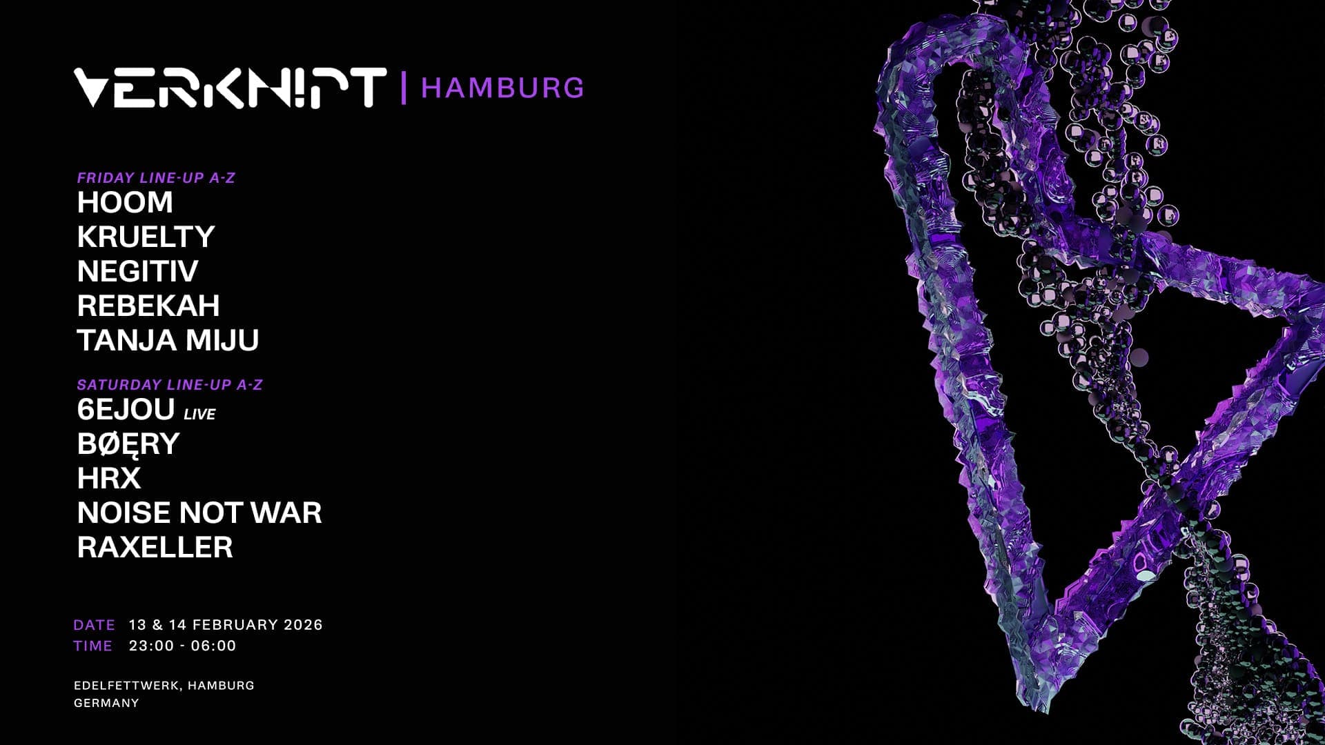 VERKNIPT Hamburg February 2026