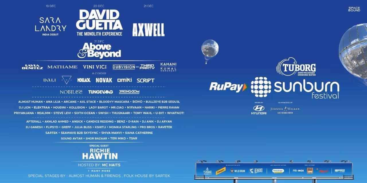 Sunburn Festival 2025