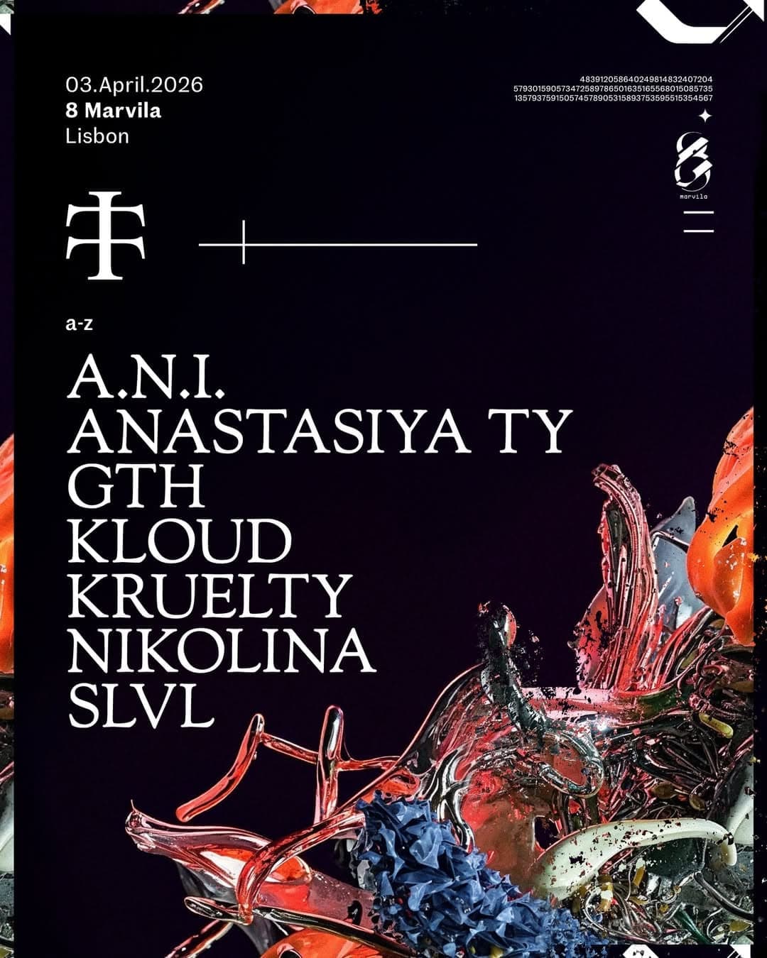 Teletech Music Rave Teletech Lisbon | 3 April 2026 | Techno Music World