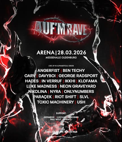 AUF'M RAVE - ARENA | 28 March 2026