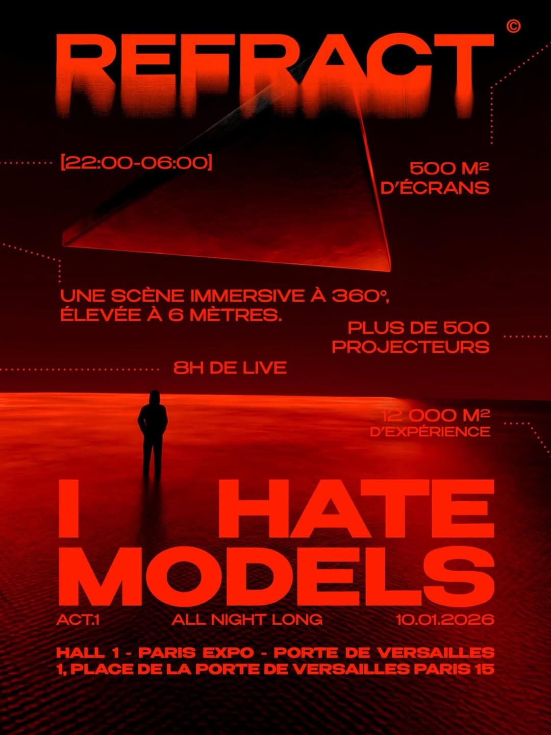 I Hate Models All Night Long @ Hall 1 Paris Expo cover image