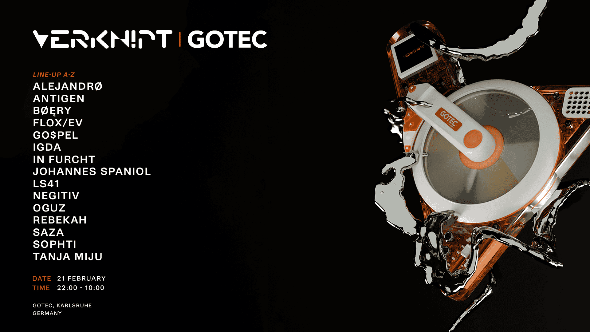 VERKNIPT X GOTEC | 21 February 2026