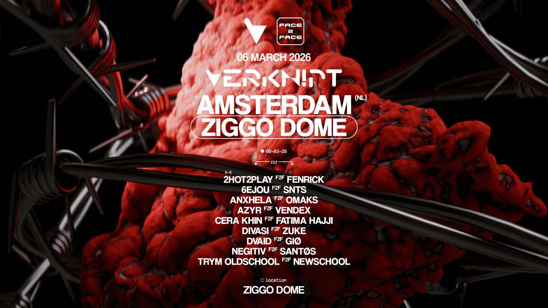 VERKNIPT X FACE 2 FACE | ZIGGO DOME
