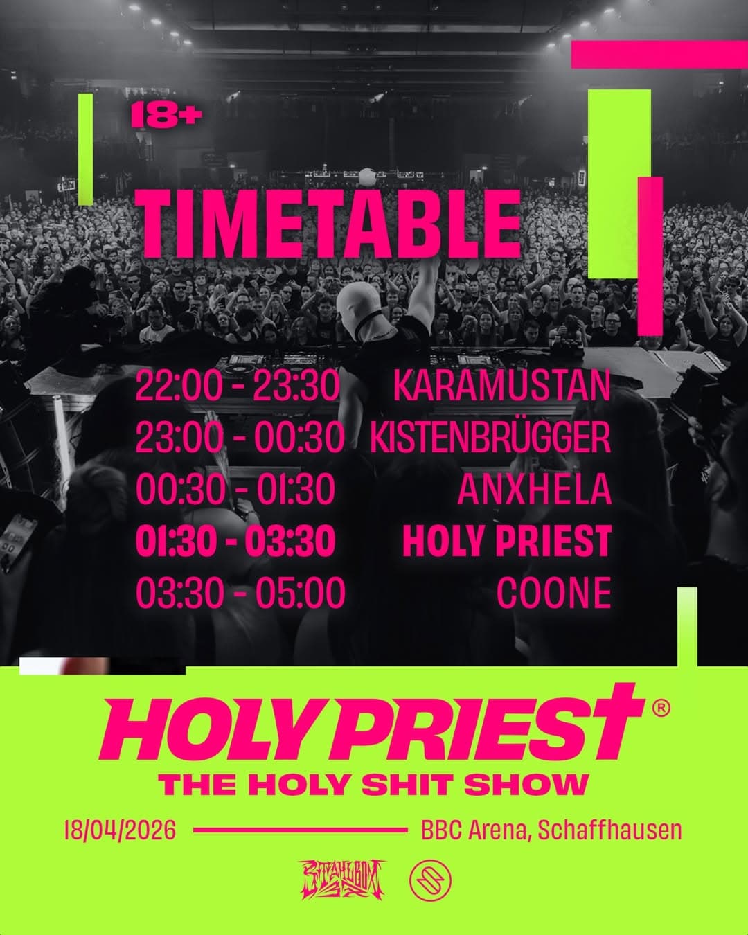 Holy Priest live @ Schaffhausen | The Holy Shit Show