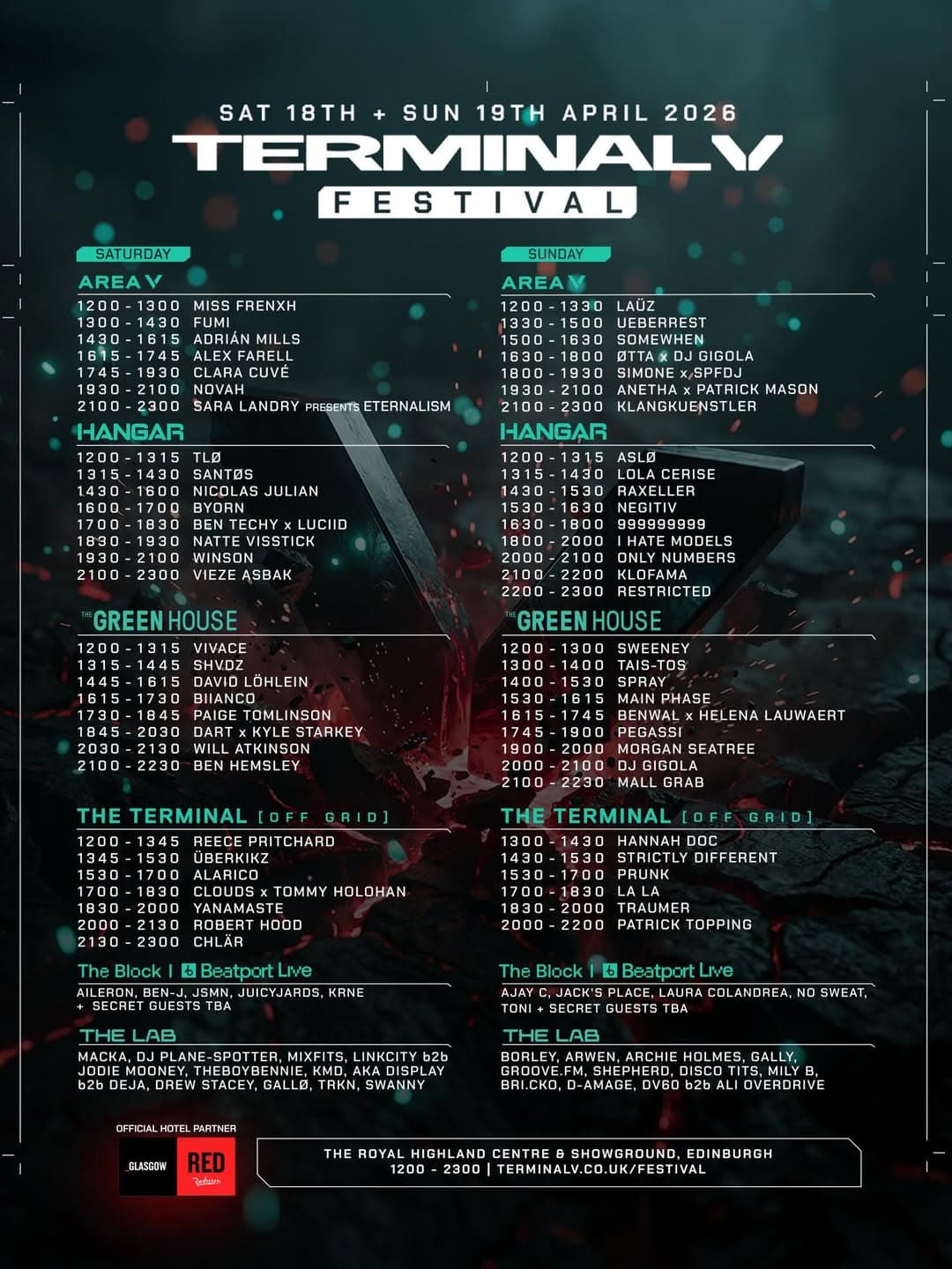 Terminal V Festival 18-19 April 2026