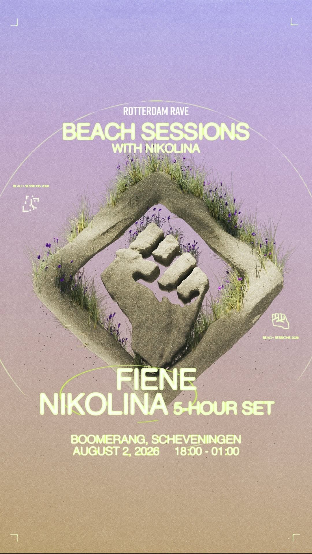 Beach Sessions with NIKOLINA | Rotterdam Rave