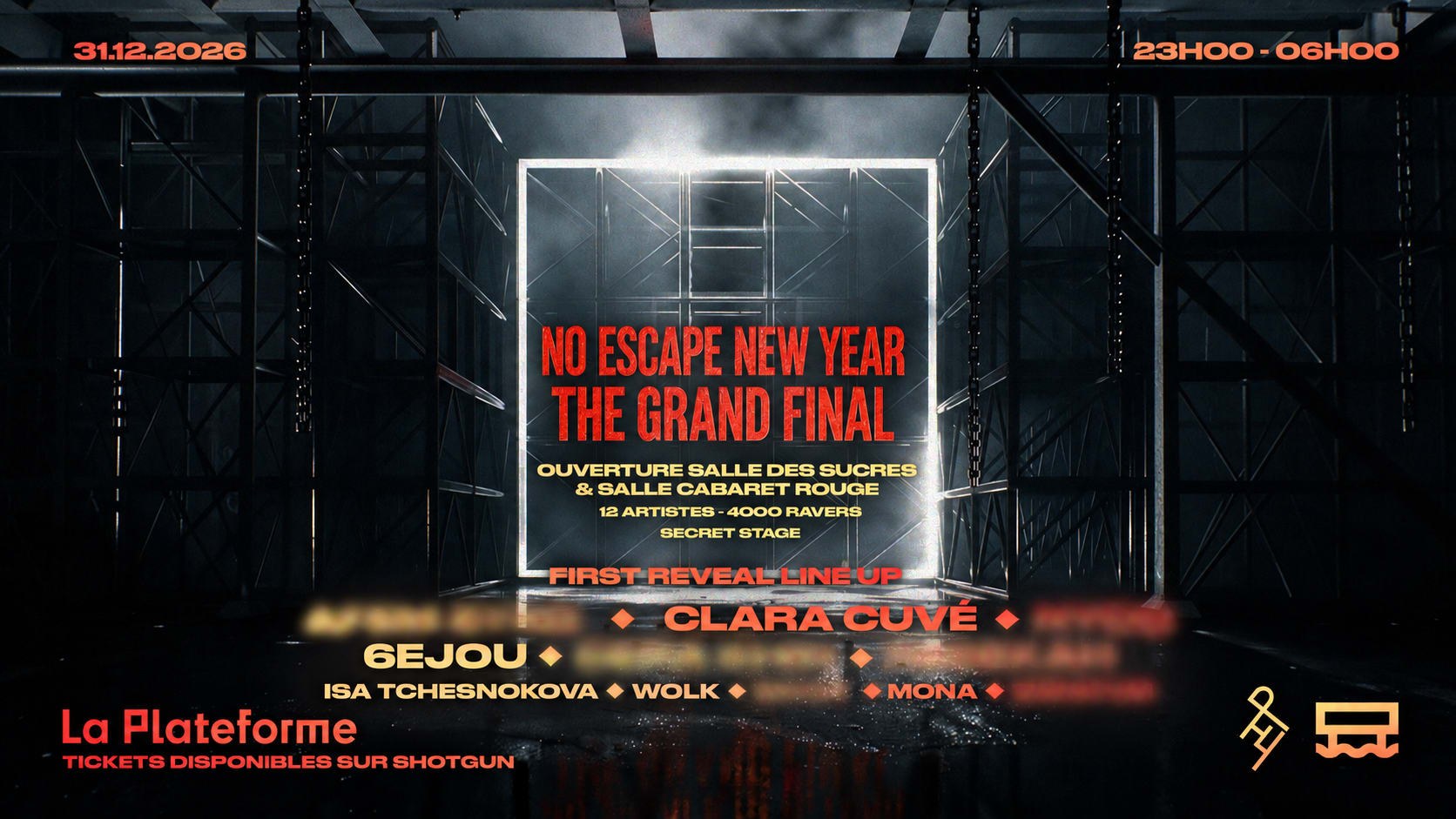 PH4 RECORDS présente : NO ESCAPE NYE – THE GRAND FINAL cover image