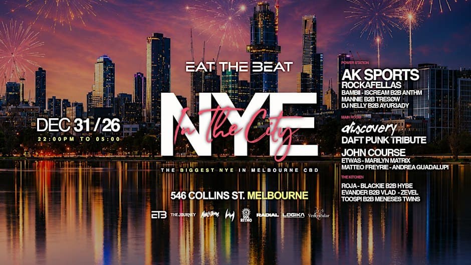NYE 2026 | EAT THE BEAT cover image