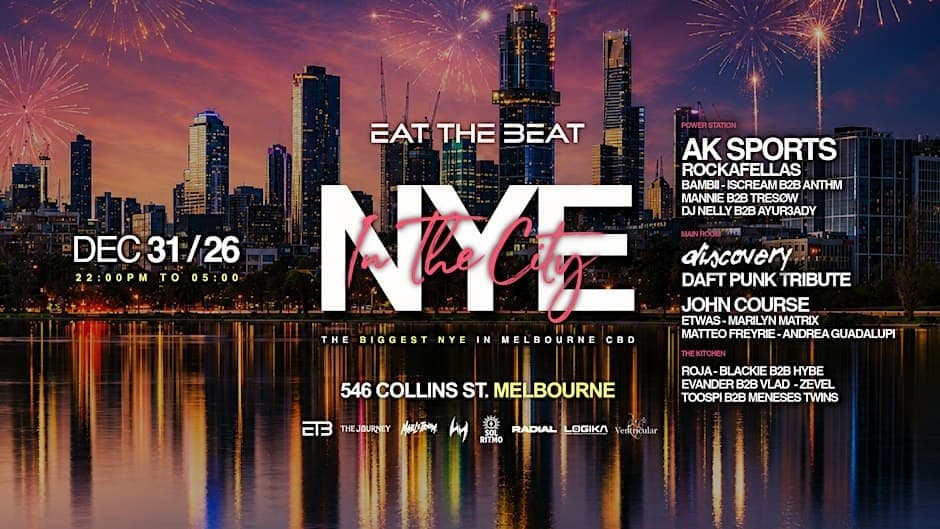 NYE 2026 | EAT THE BEAT