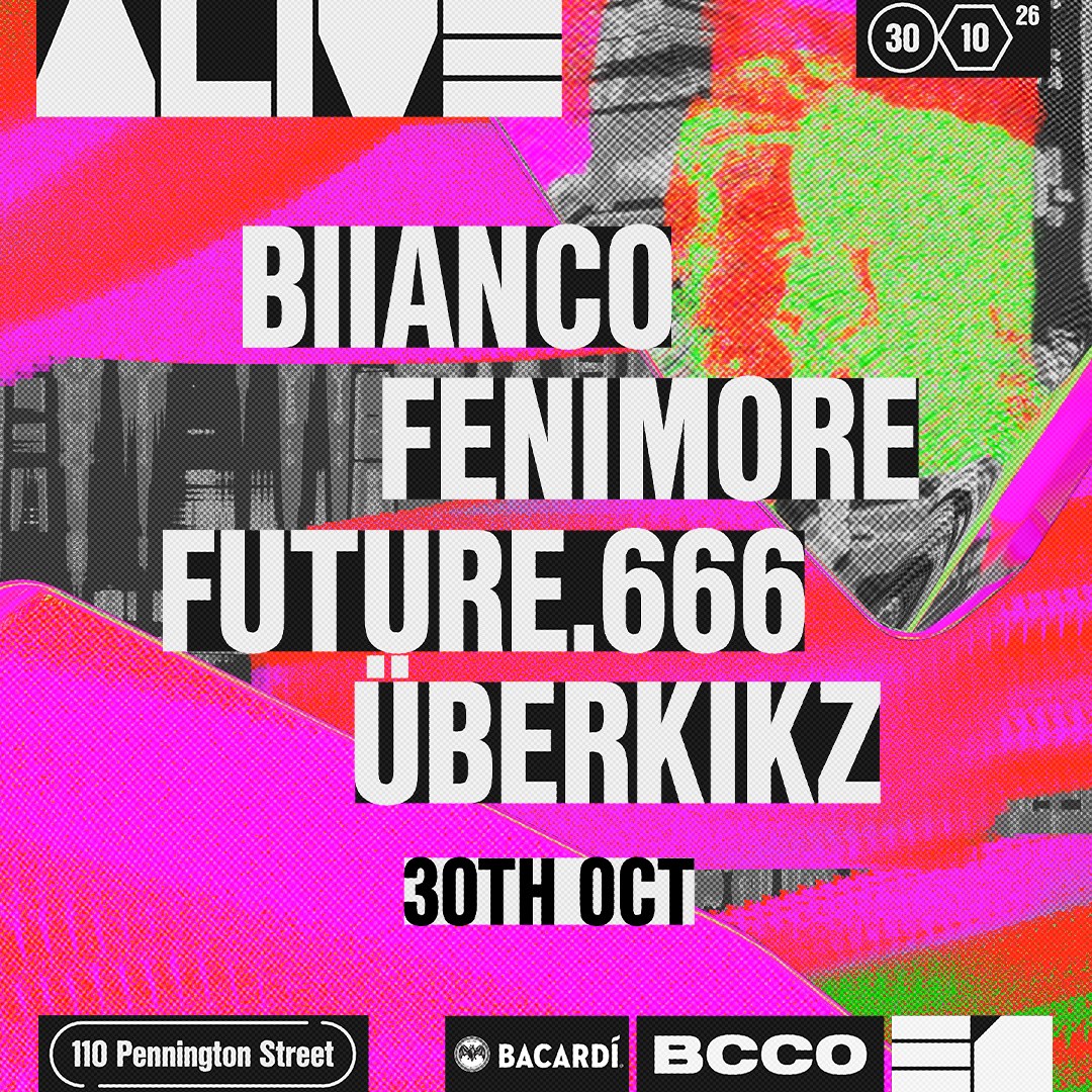 BCCO: BIIANCO, FENIM0RE, future.666 & ÜBERKIKZ presented by BACARDÍ. cover image