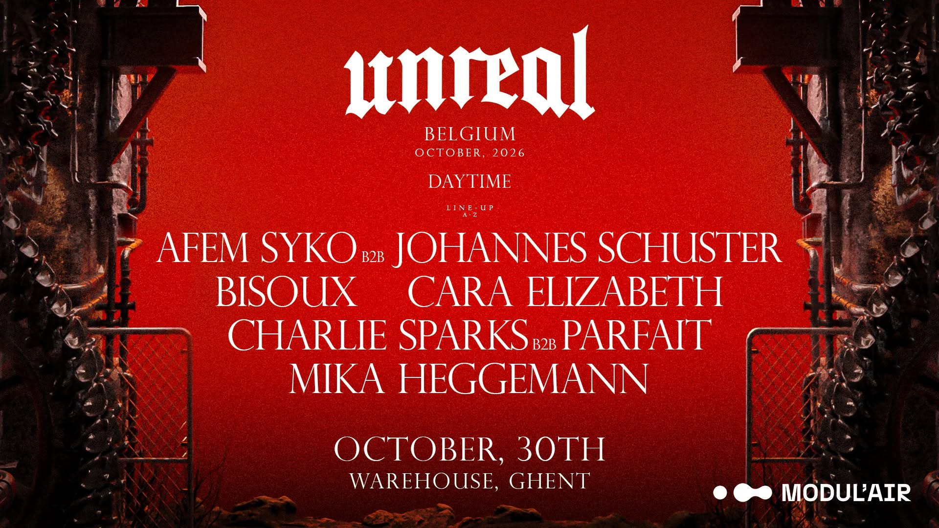 unreal · Daytime Warehouse Show cover image