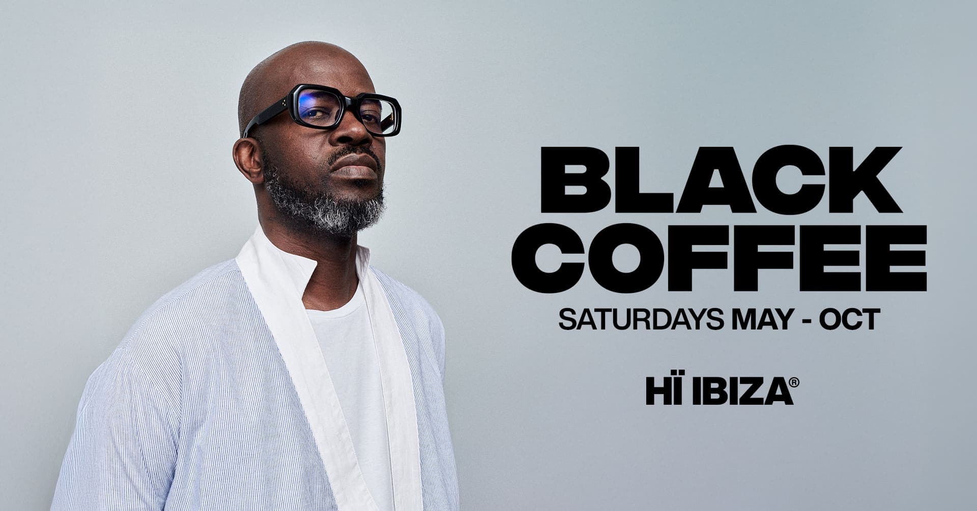 Black Coffee - Hï Ibiza Residency event poster