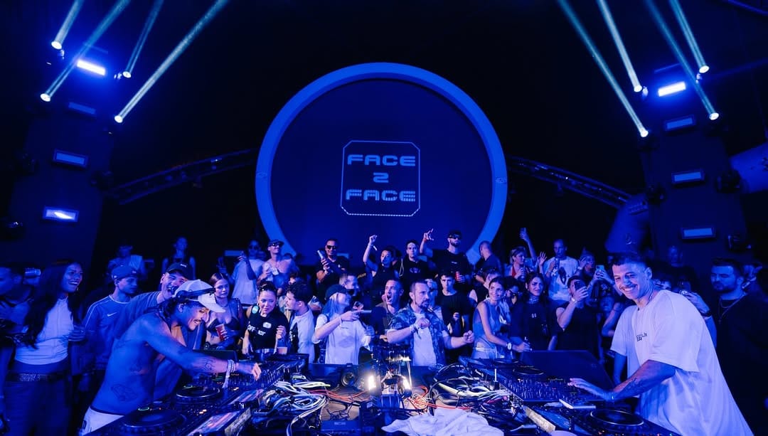 FACE 2 FACE x Heat x Faster Weekender | 17-18 April 2026 event poster