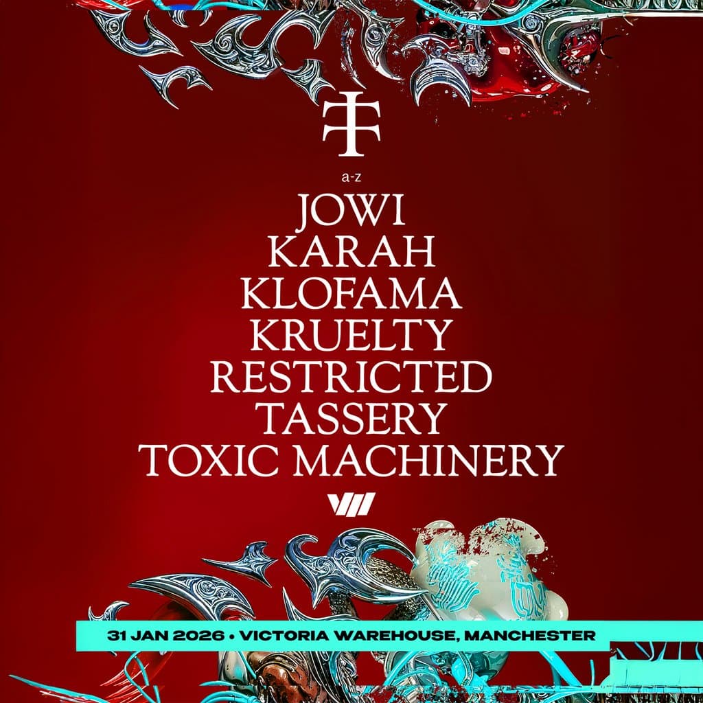 Teletech: Manchester Victoria Warehouse 31.01 event artwork