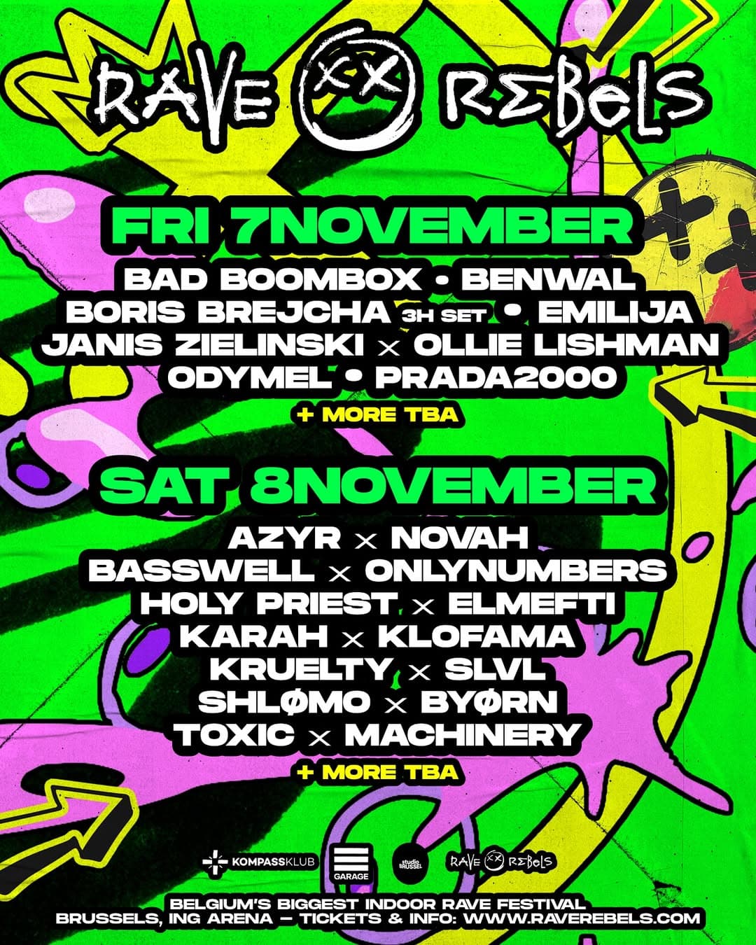 RAVE REBELS NOVEMBER 2025