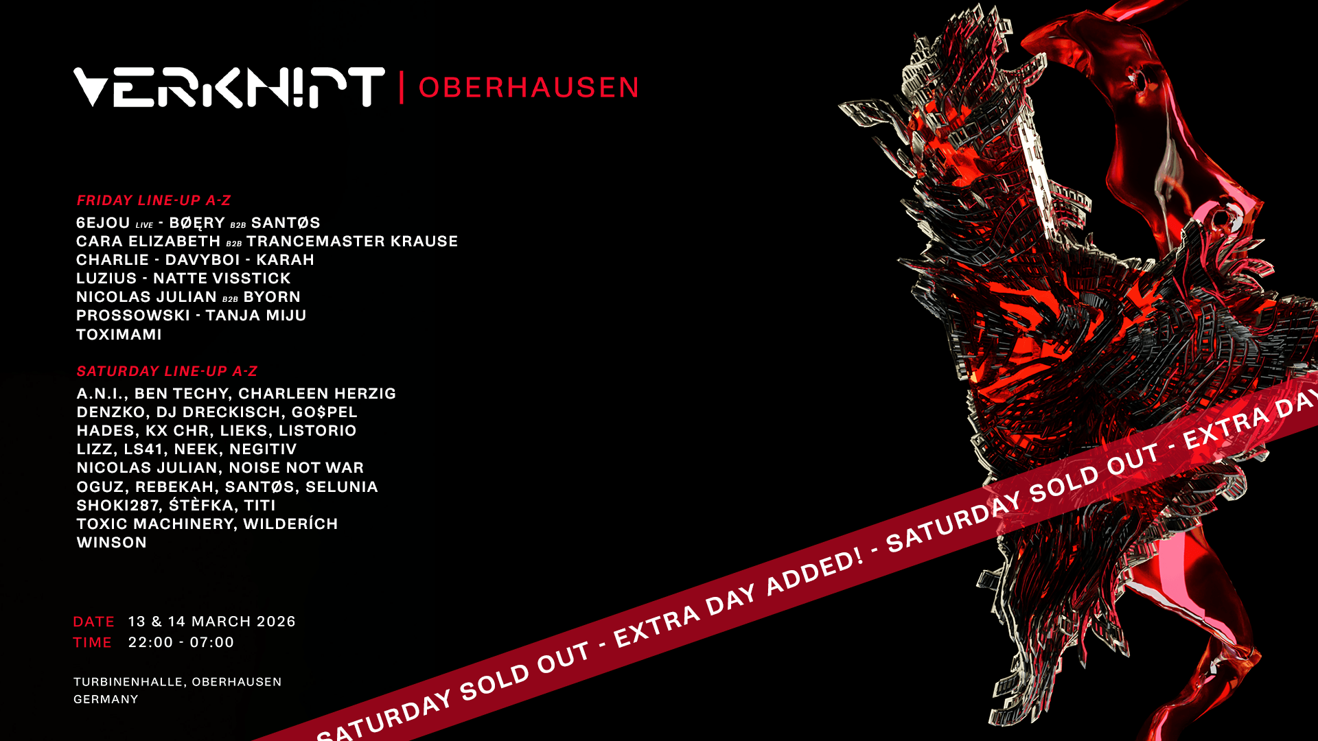 VERKNIPT Oberhausen | 14 March 2026 cover image