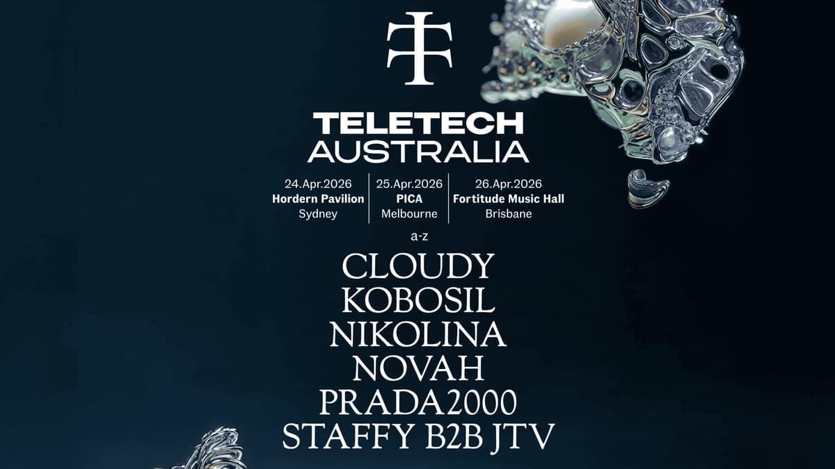 Teletech Machine Teletech Melbourne | 25 April 2026 | Techno Music World